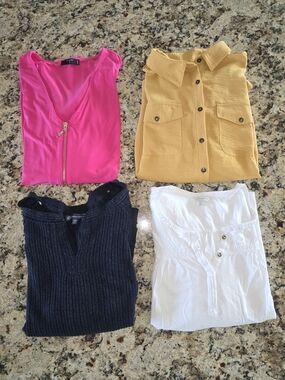 Women’s Shirt Lot Of 4 Blouses 2X